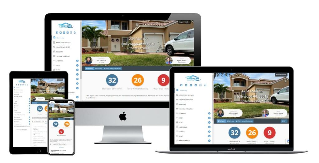 Your Report Finish Line Inspections